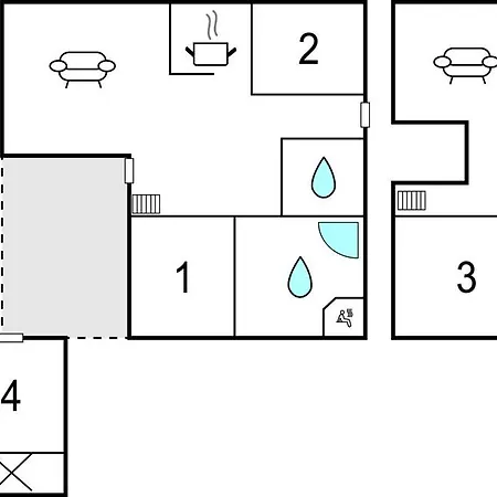 With A Fireplace 6 Hébergement de vacances